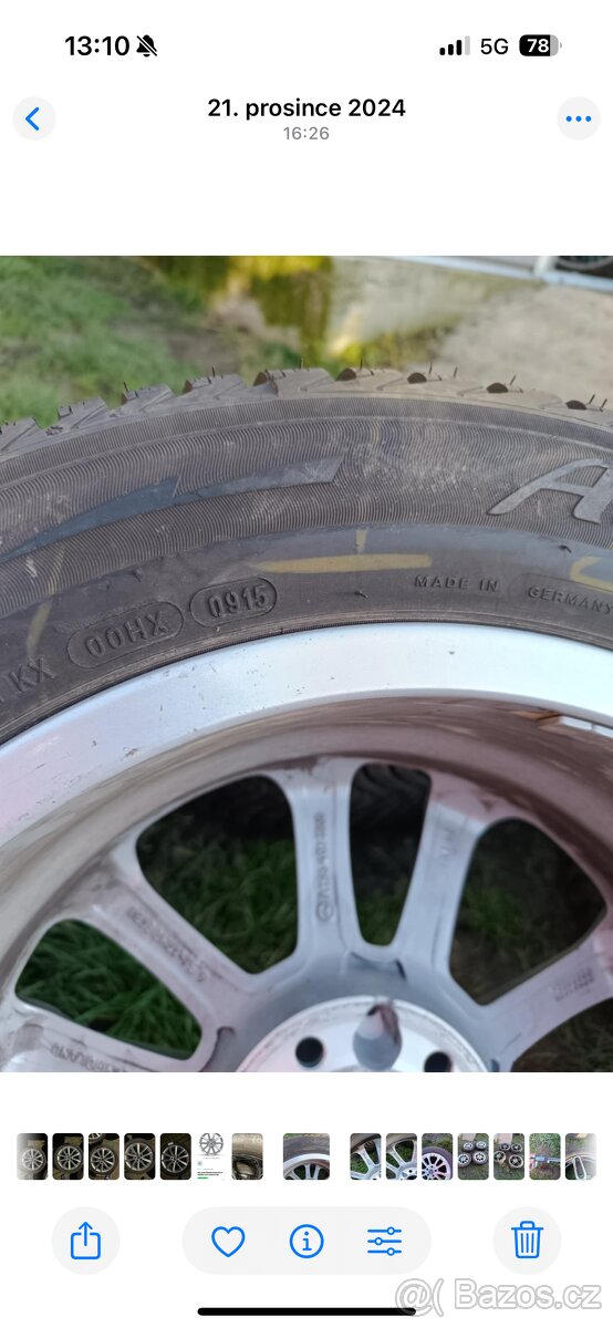 Mercedes Alu Kola R17 et38 - 3