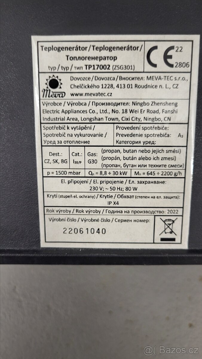 Plynové topení - 3