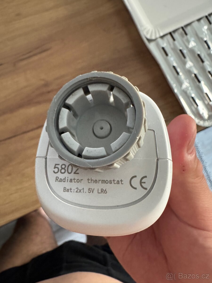 5x Programovatelné termostatické hlavice 5802 - 3