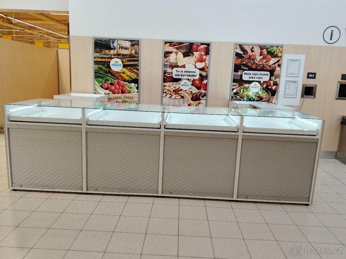 Prodejní prosklený ostrůvek do obchodu - 3