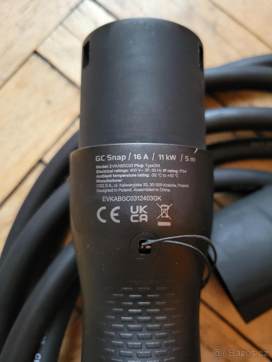 Nabíjecí kabel pro elektromobily Green Cell GC Snap - 3