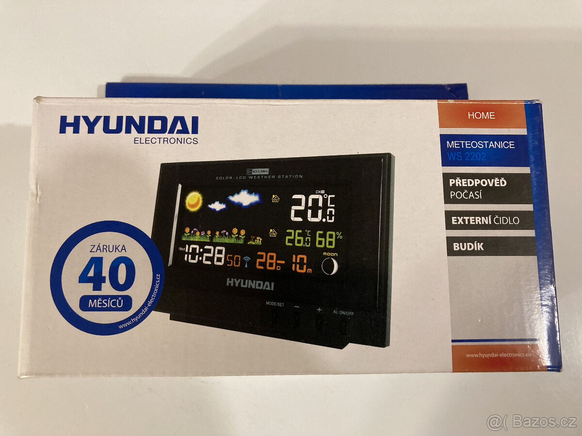 Meteostanice Hyundai WS 2202 - 3