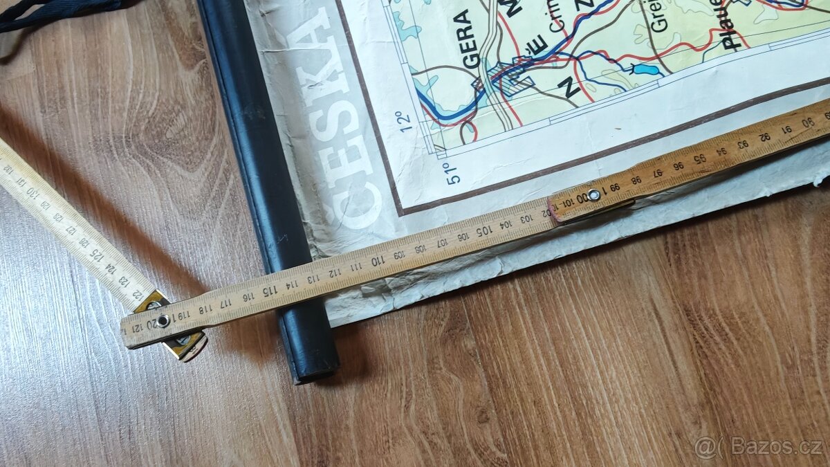 Mapa České socialistické republiky - 3