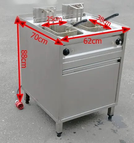 Fritéza s podestavbou s výpustí gastro A - 3