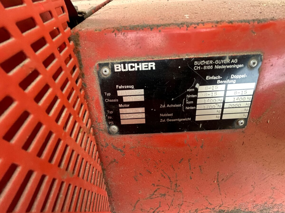 Bucher tr 1500 - 3