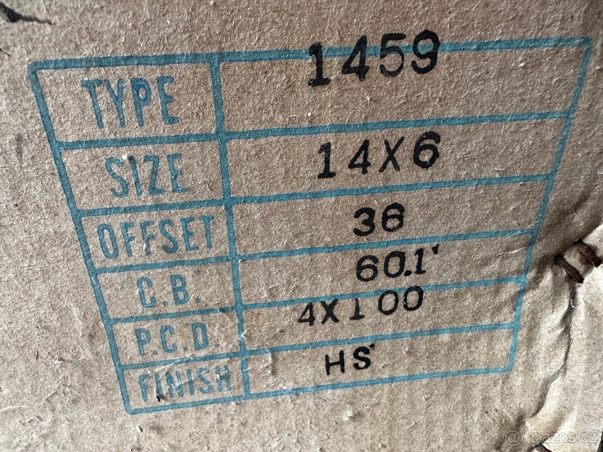 4x100 R14 6J ET36 NEPOUŽITÉ - 3