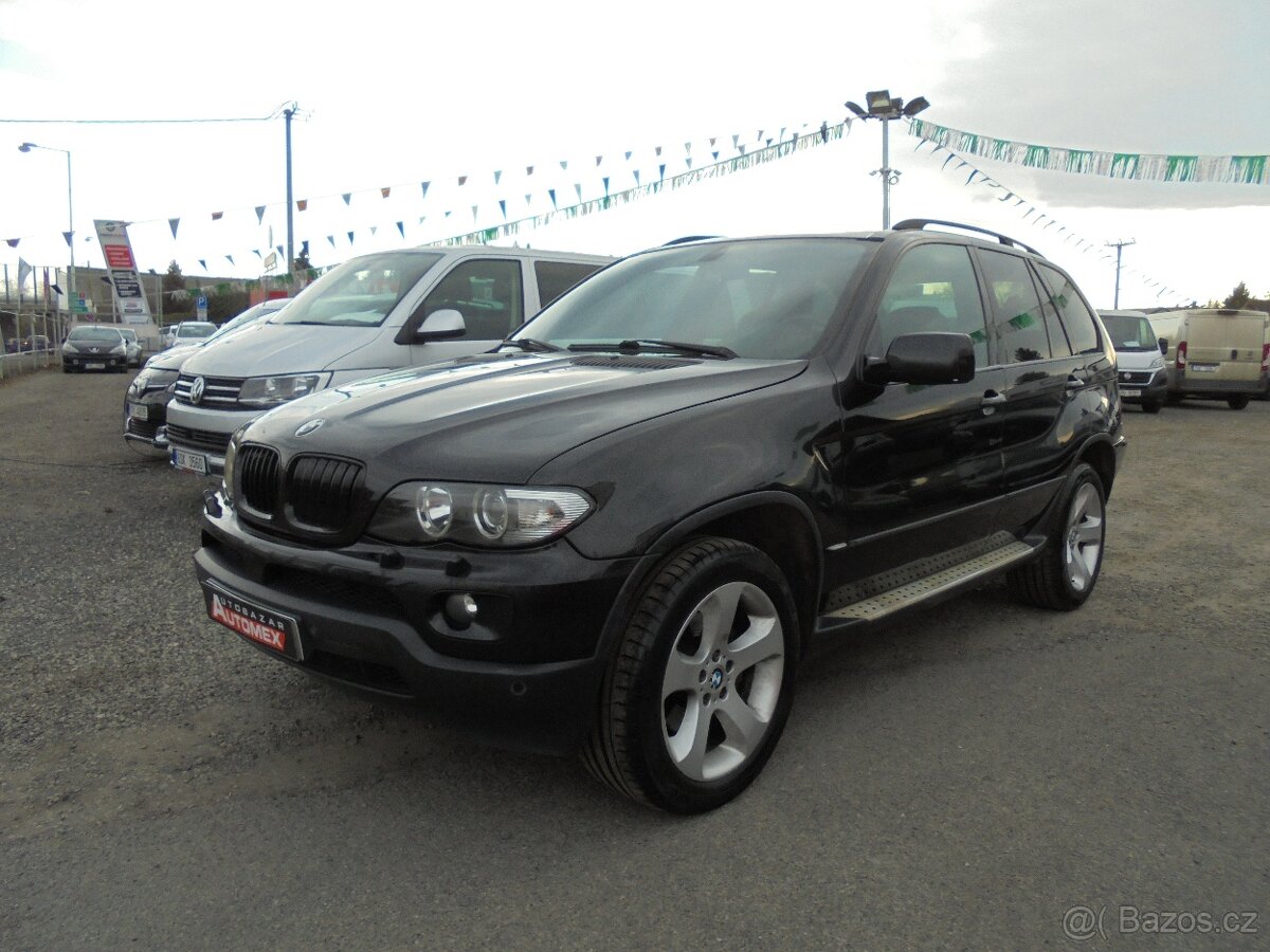 BMW X5 3.0D- AUTOMAT- KŮŽE- 4x4 - 3