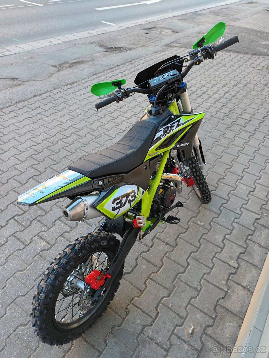 Pitbike Thunder 140cc 19x16 E-start zelená - 3