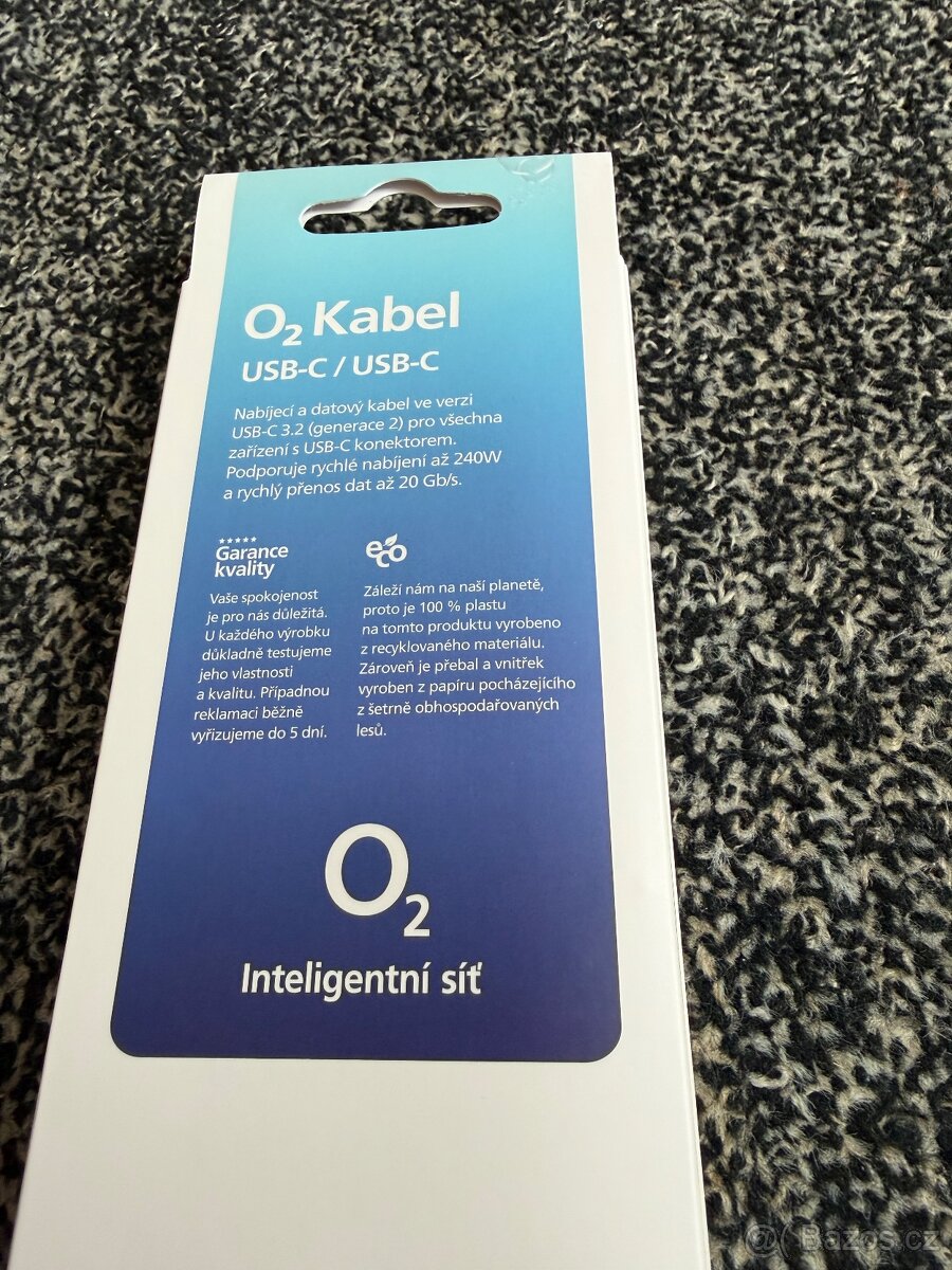 USB -C kabel bílý - 3