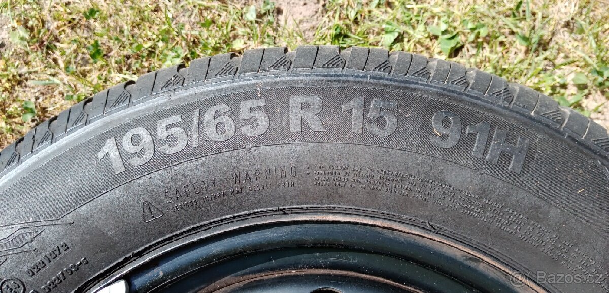 Letní komplety Continental 195/65 R15 91H - 3