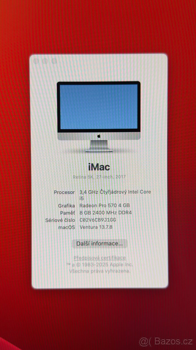 iMac 27” 5K - 3