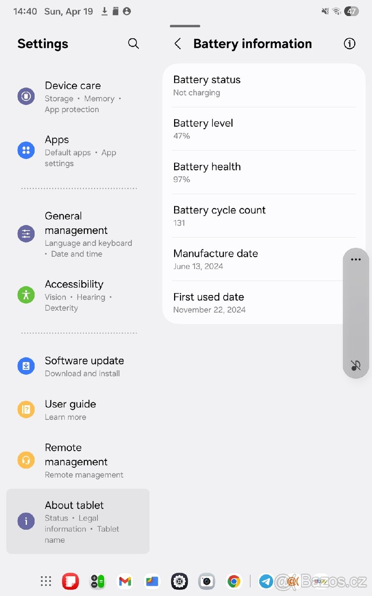 Samsung galaxy Tab Active 5 - 3