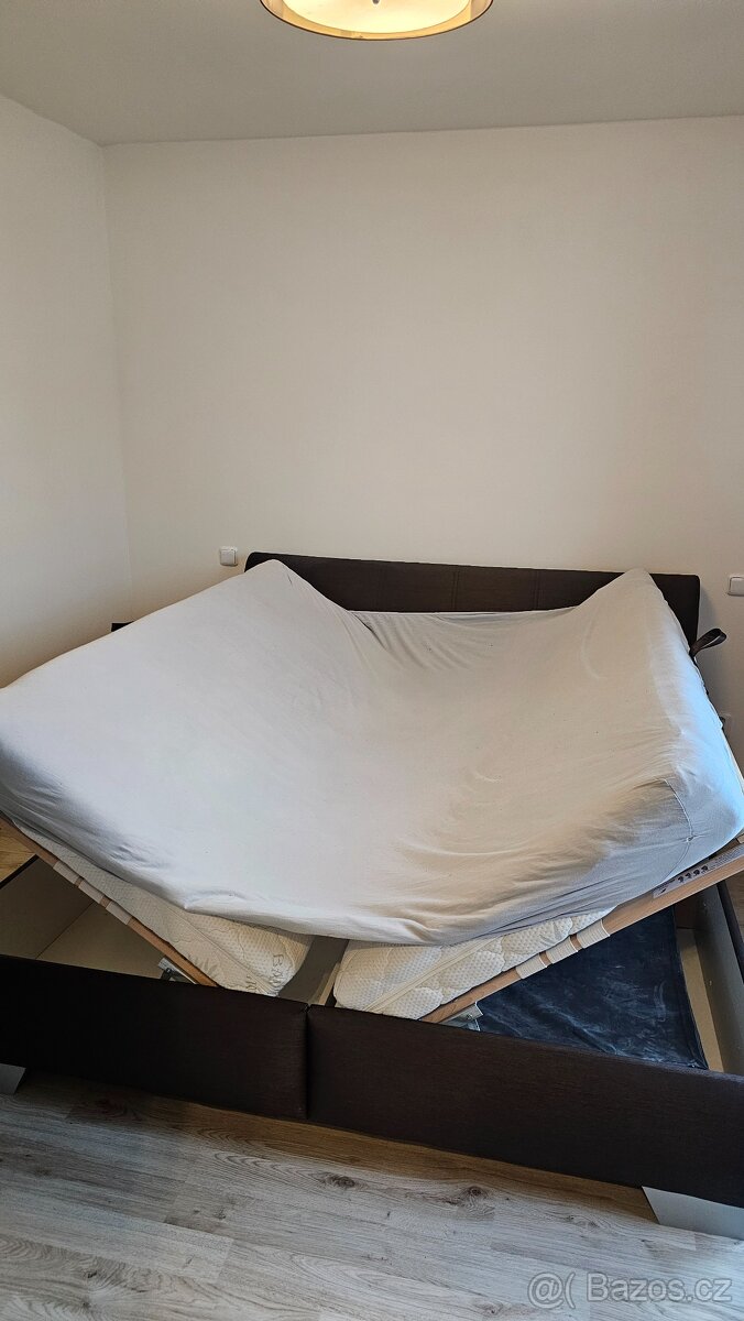 Manželská postel Monza XL + matrace - 3