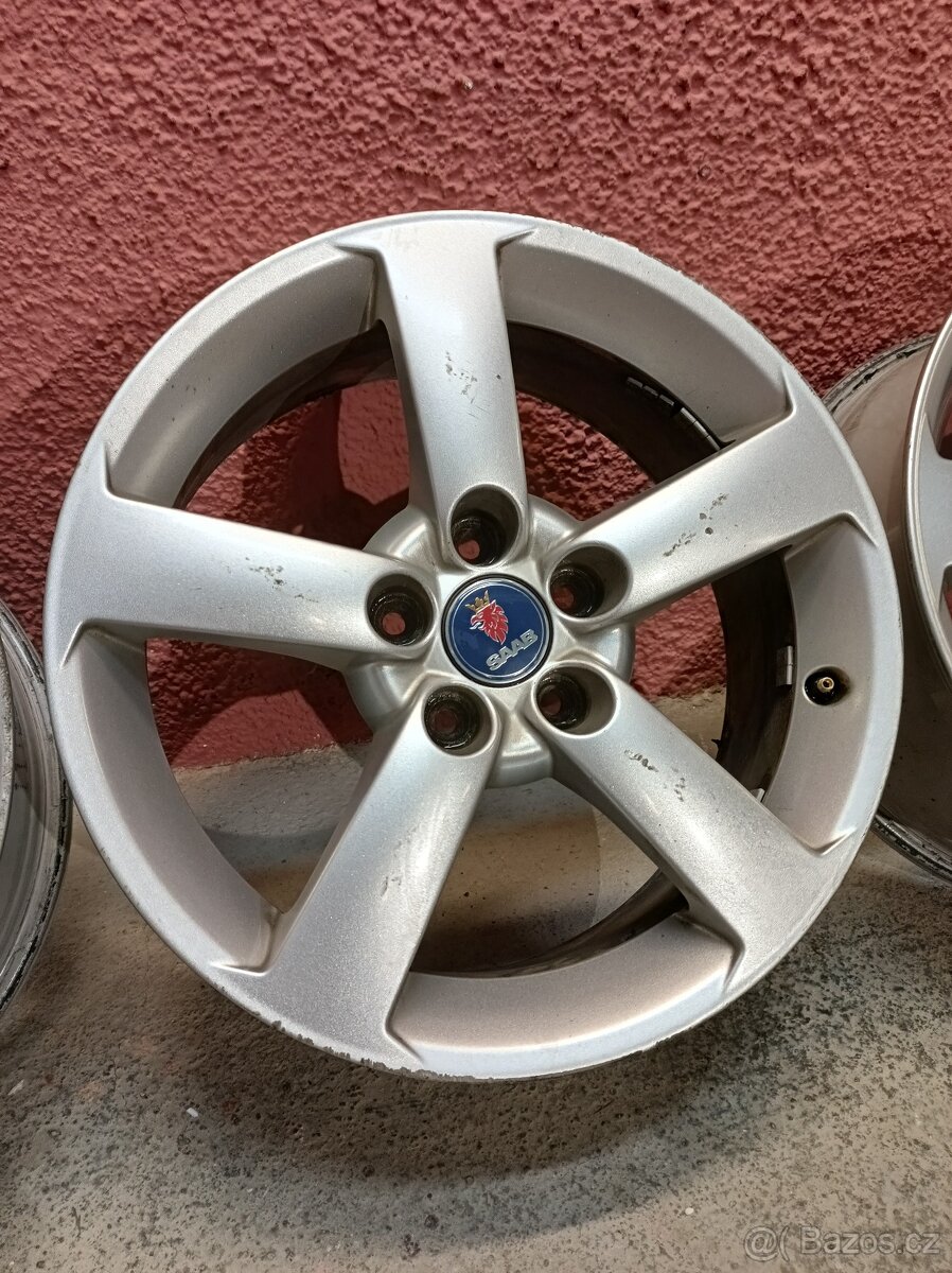 Prodám originál disky Saab 17" 5x110, ET41 - 3