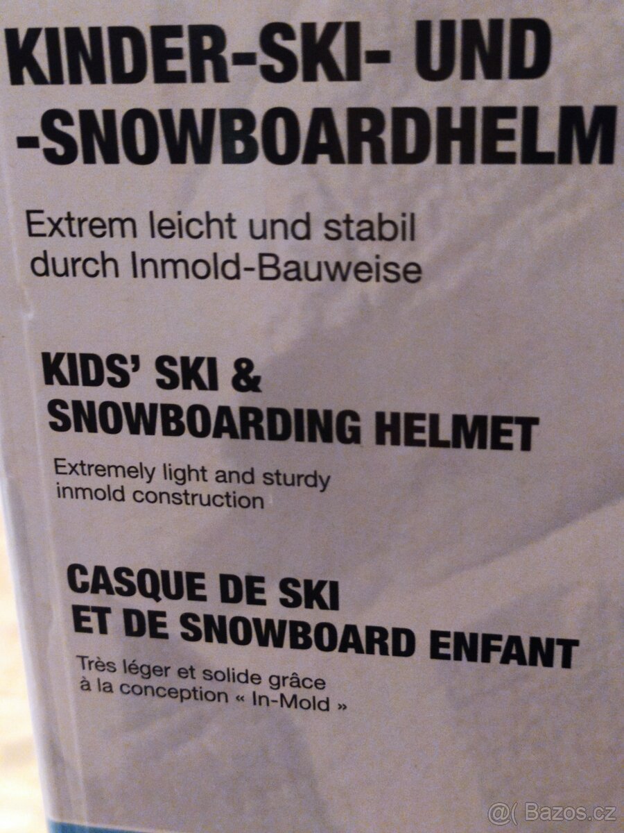 Lyžařská a snowboardová dětská helma - 3