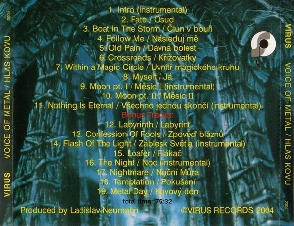 Prodám 4CD VIRUS (zcela nové, již nesehnatelné rarity) - 3