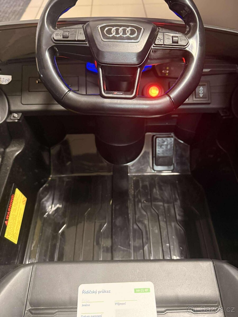 Eletrické autíčko Audi RS6 Černé Záruka 18 Měsicu - 3