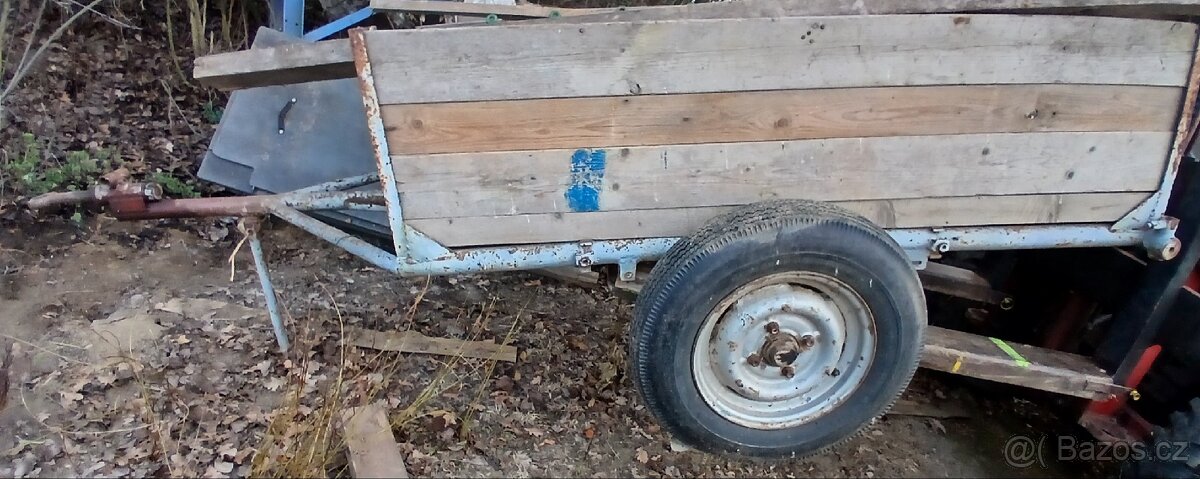 Prodám podvozek a káru za traktor - 3