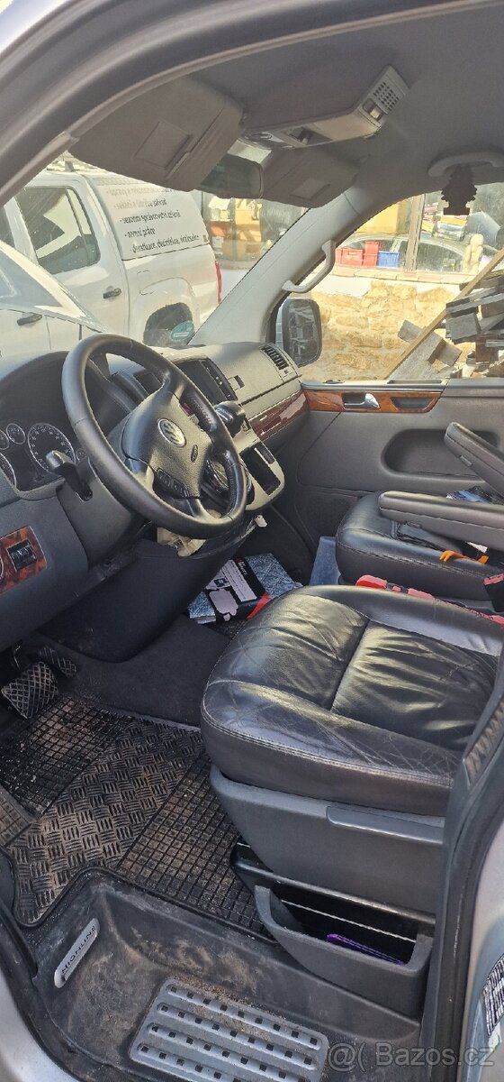 Vw T5 multivan sedadla kůže - 3