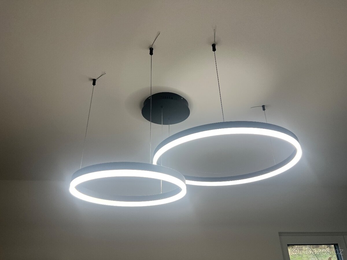 LED osvětlení dva kruhy - 3