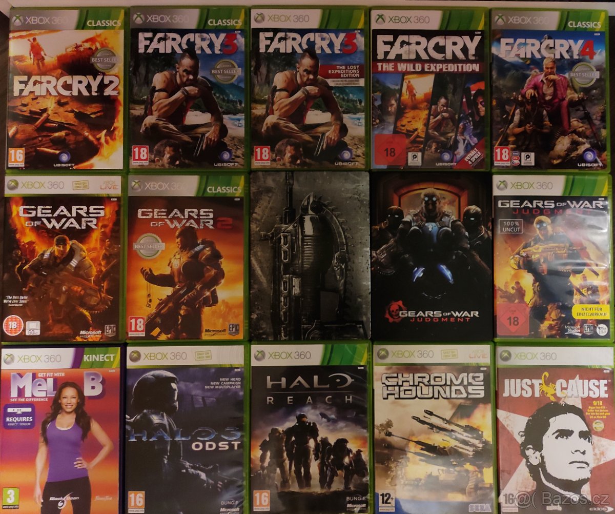 Hry pro Xbox 360 originál - 3