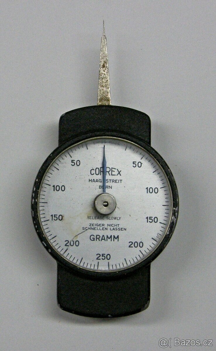Tenzometry CORREX - 4ks, tloušťkoměr ZPS 0-10mm - 3