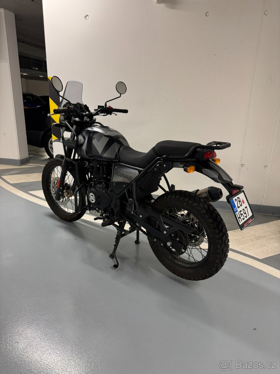 Royal Enfield Himalayan - záruka, najeto necelé 4 tis. km