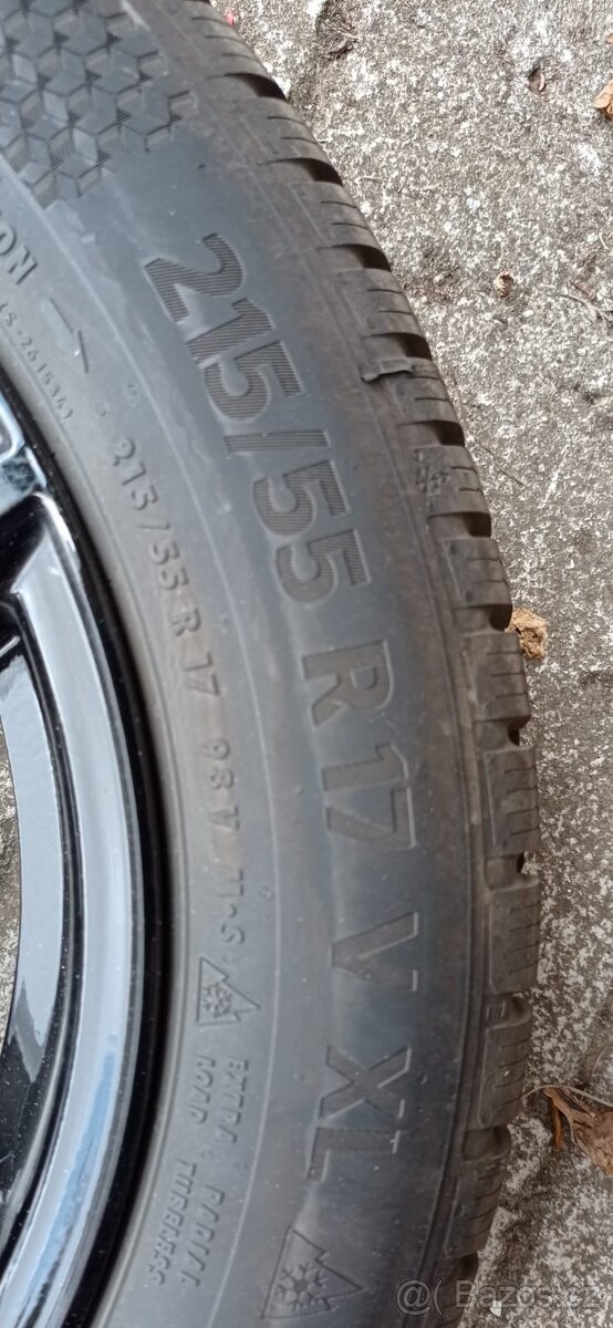 Sada zimních kol (DEZENT + Continental) - 3