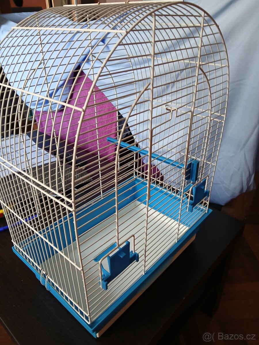 Prodám klec na male papoušky - 3