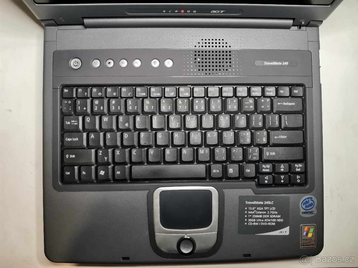 Acer 245LC,Intel celeron 2,7 GHz,1GB DDR-SDRAM, 80GB HDD-ATA - 3