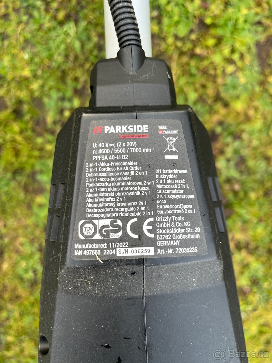 Parkside krovinorez ppfsa b2 - 3