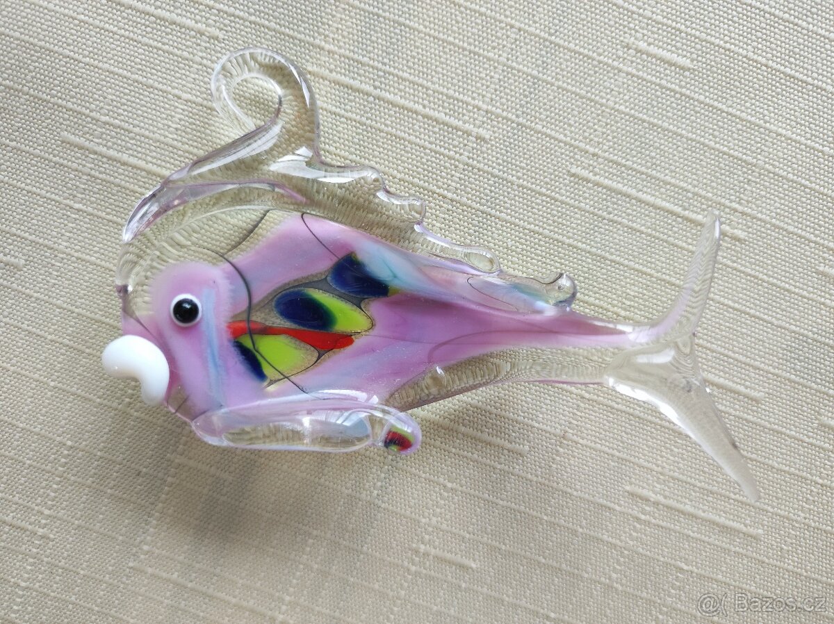 Skleněné ryby do akvária (ryba, mořský koník, delfín) - 3
