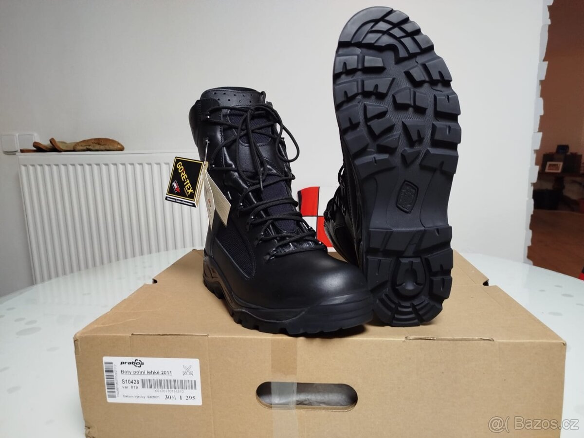 VOJENSKÉ BOTY KANADY PRABOS GORE-TEX -VELIKOST 30,5-46-11 - 3