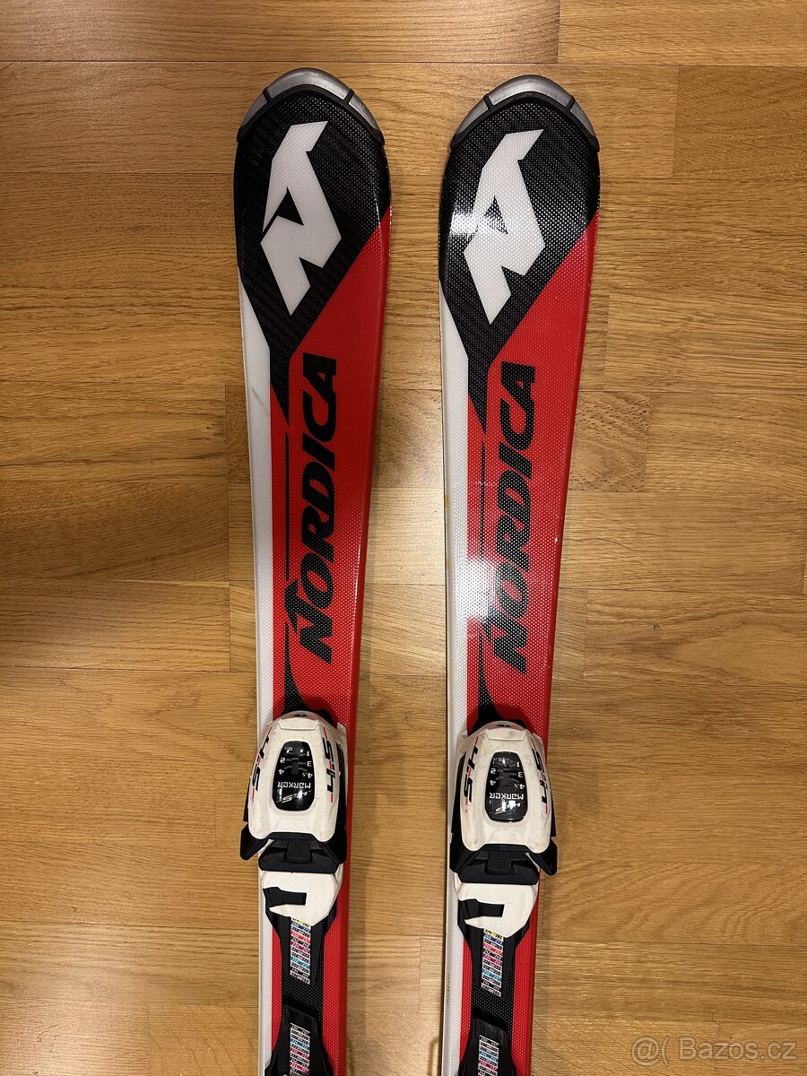 Nordica lyže 110 cm + vázání JR 4.5 - 3