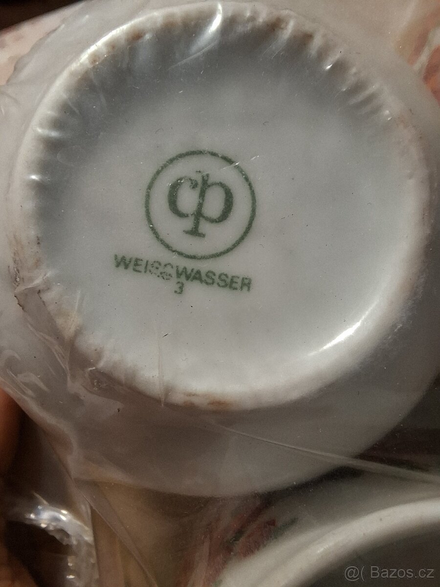 Sada hrnků s podšálky - 3