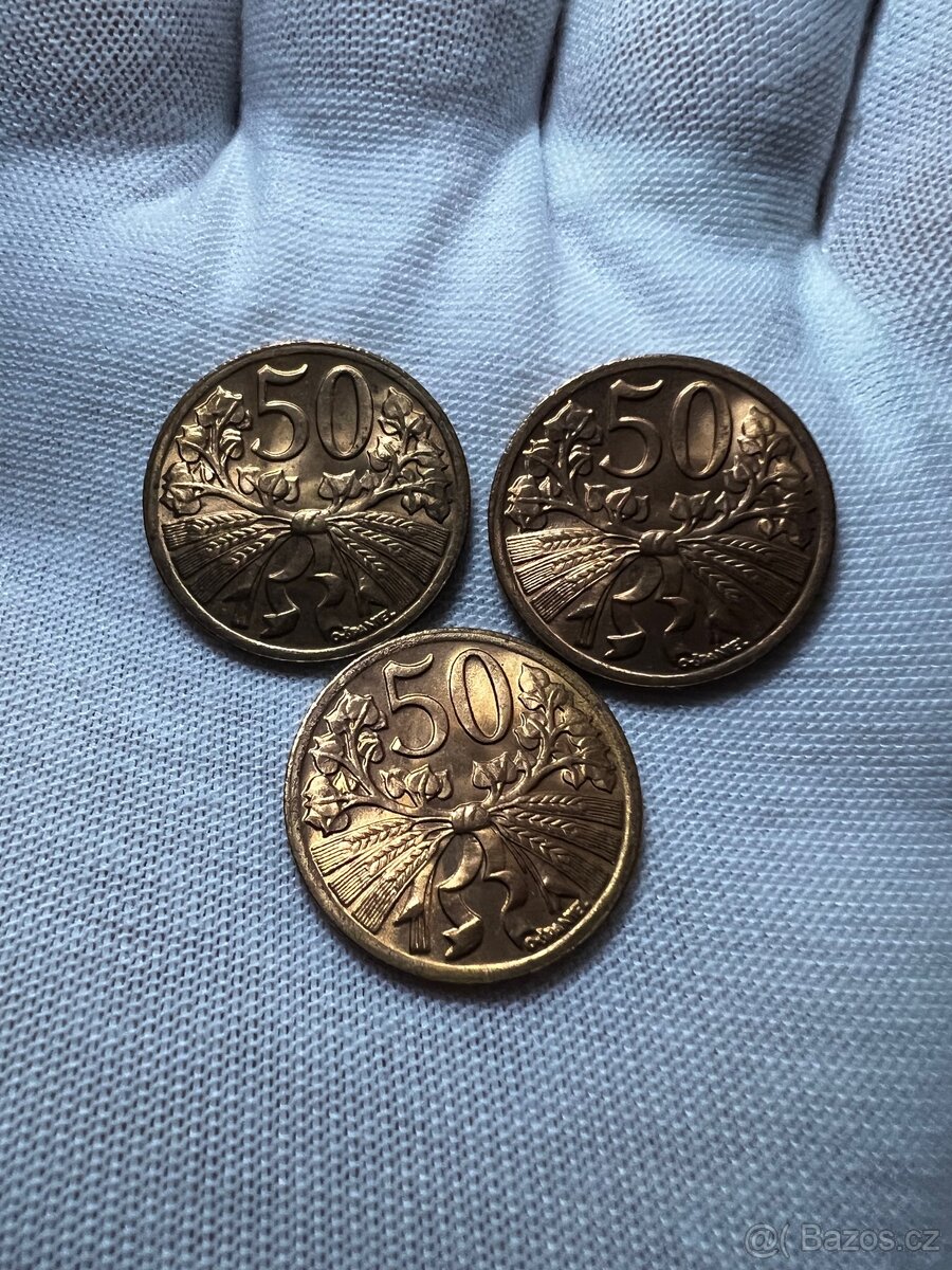 Akce 1+1 zdarma 50 haléřů 1947 nebyly v oběhu - 3