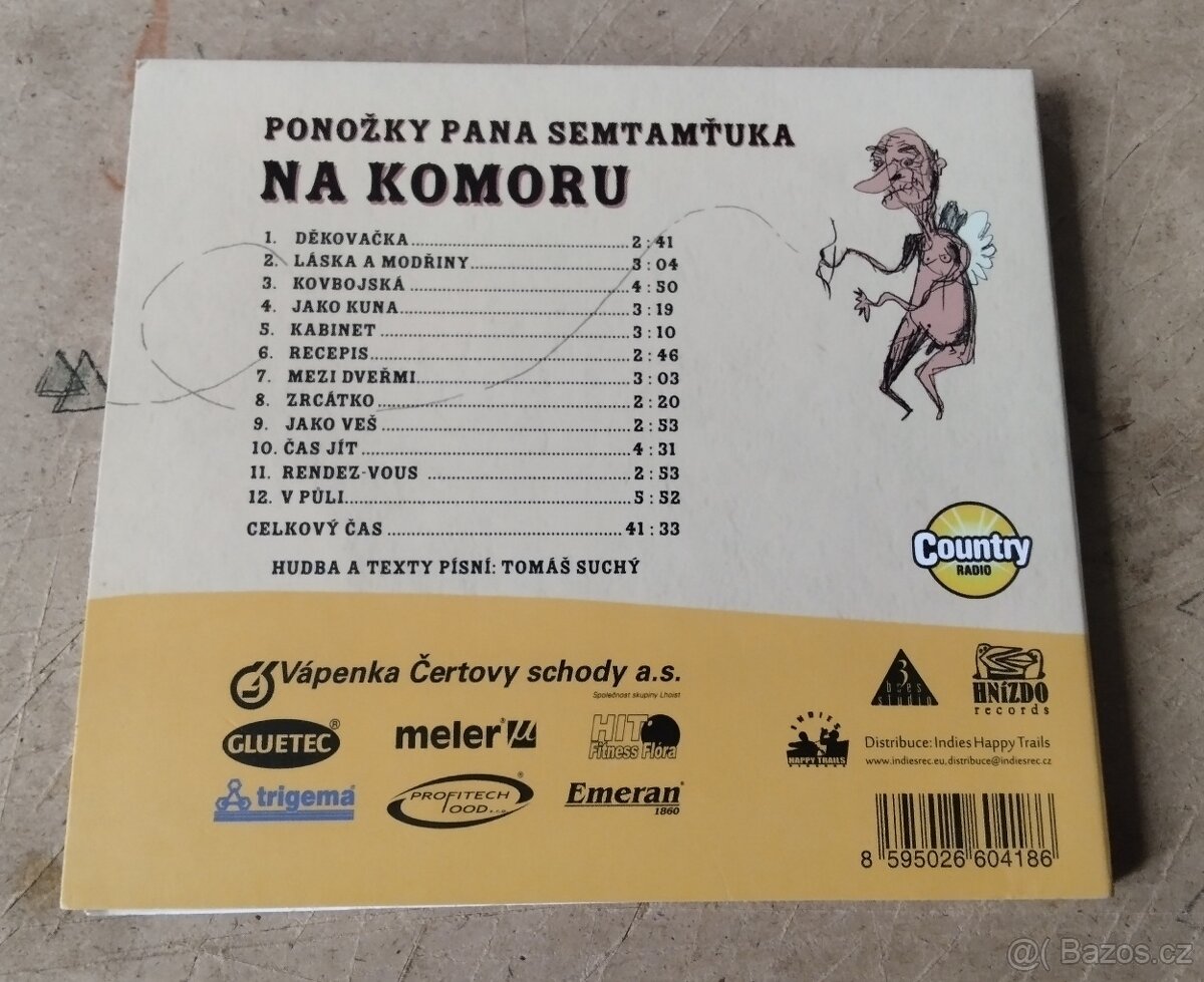 CD Ponožky Pana Semtamťuka – Na Komoru - 3