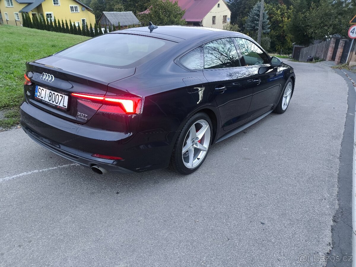 audi a5 2017r 2,0 tfsi s-line quattro stav super - 3