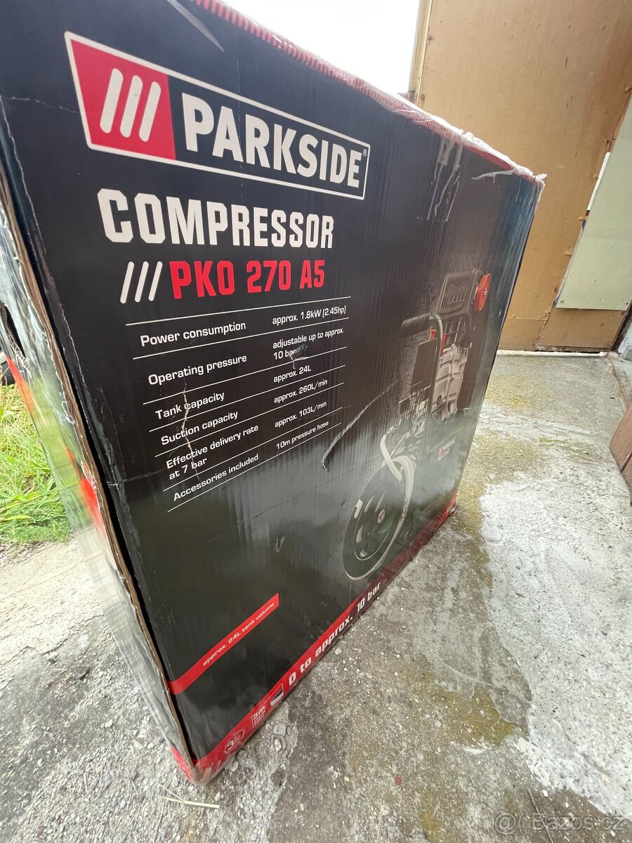 Kompresor Parkside PKO 270 - NOVÝ - 3