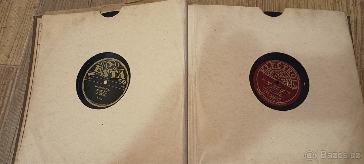 Šelakové desky 12 ks - 3