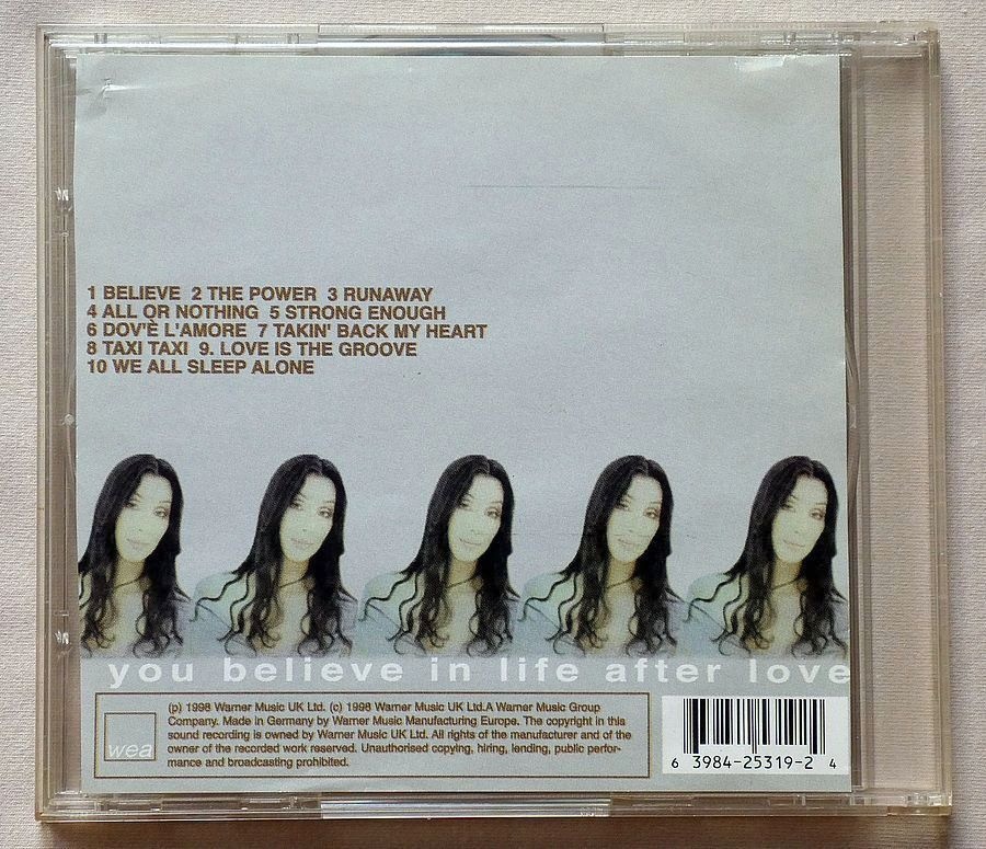 CD CHER - BELIEVE - 3