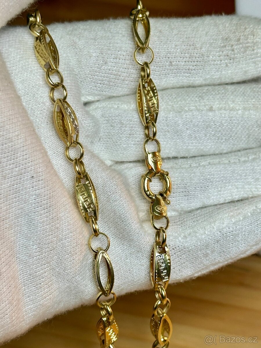 Zlatý řetěz 12,06g - 3
