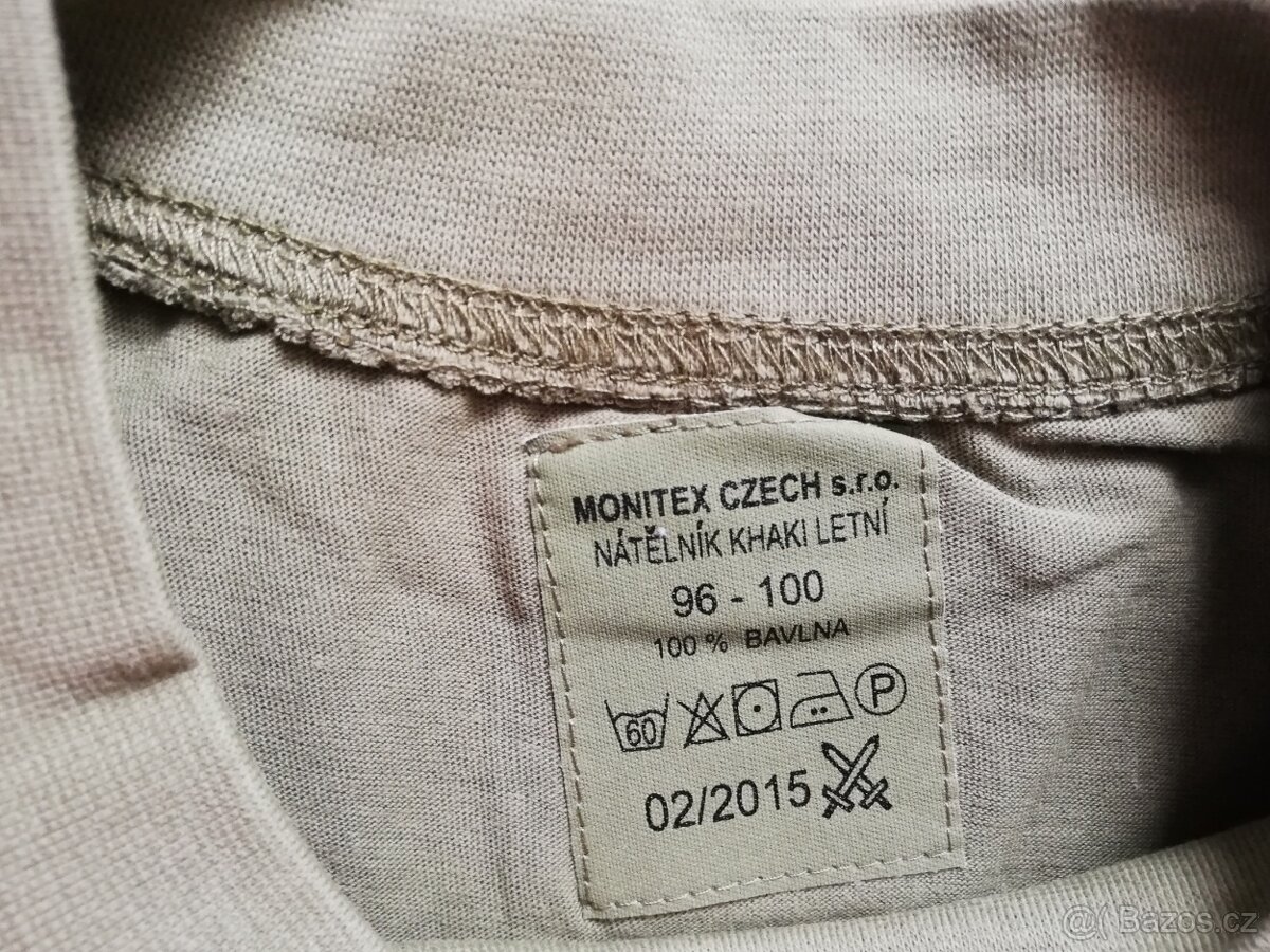 Prodám nový nátělník letní AČR - krátký rukáv - 3