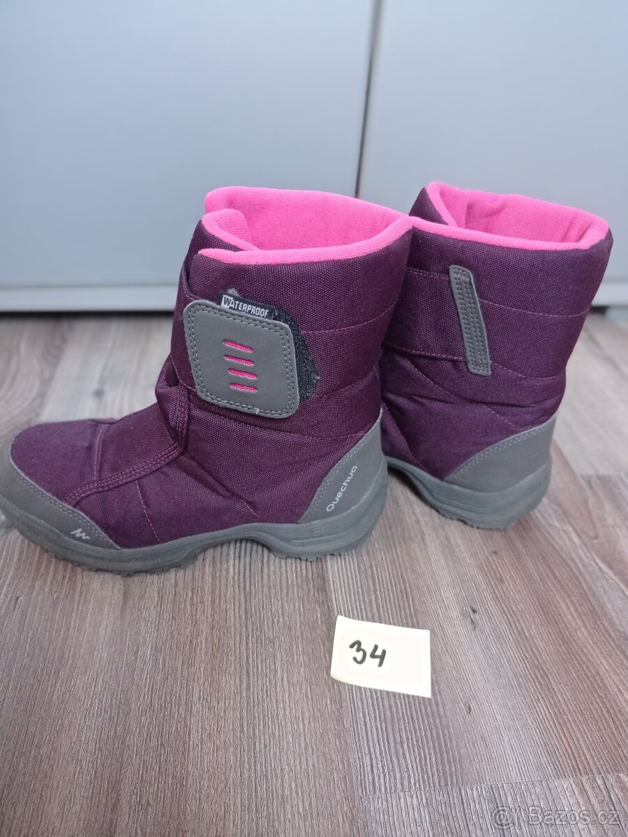 Kozačky 34 Decathlon - 3