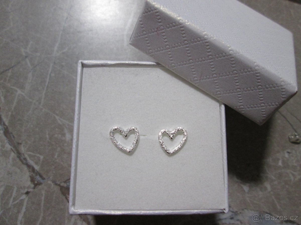Naušnice srdíčka - 3