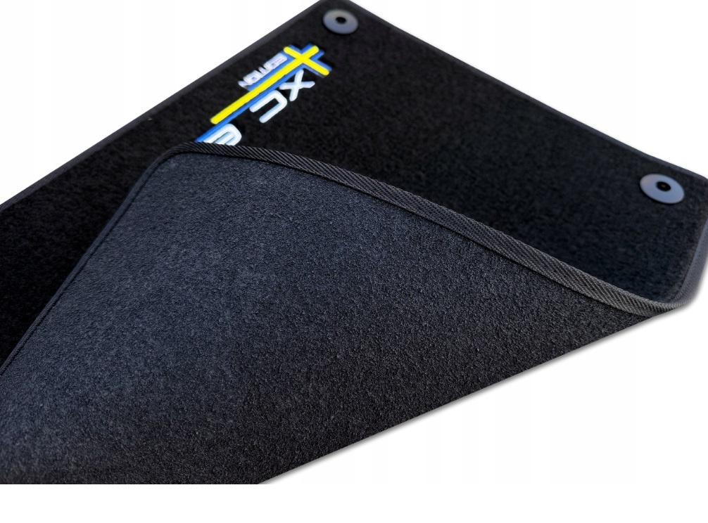 Koberečky VOLVO XC60 I (2008-2017) ČERNÉ SAMETOVÉ - 3