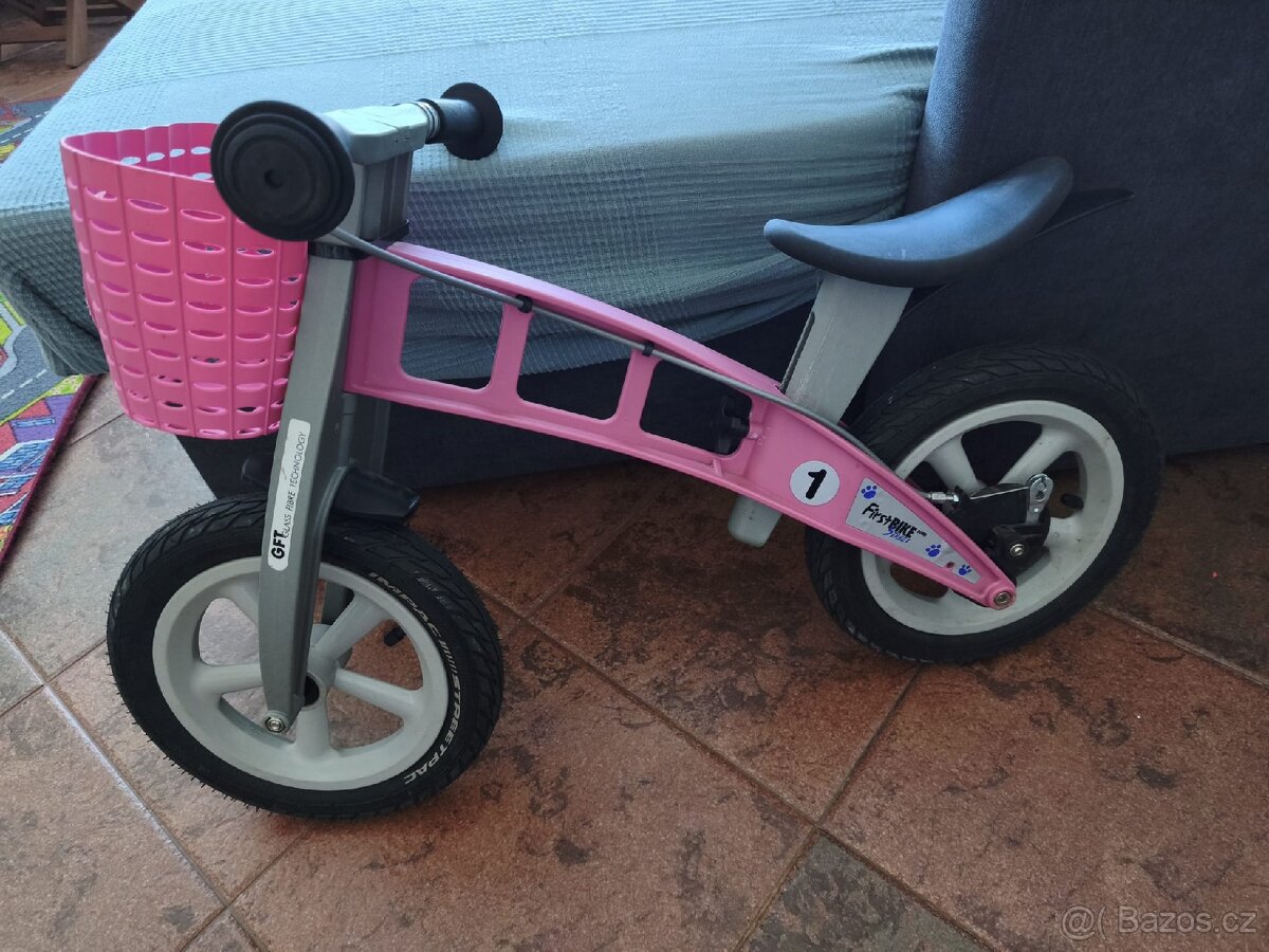 FirstBike růžový - 3