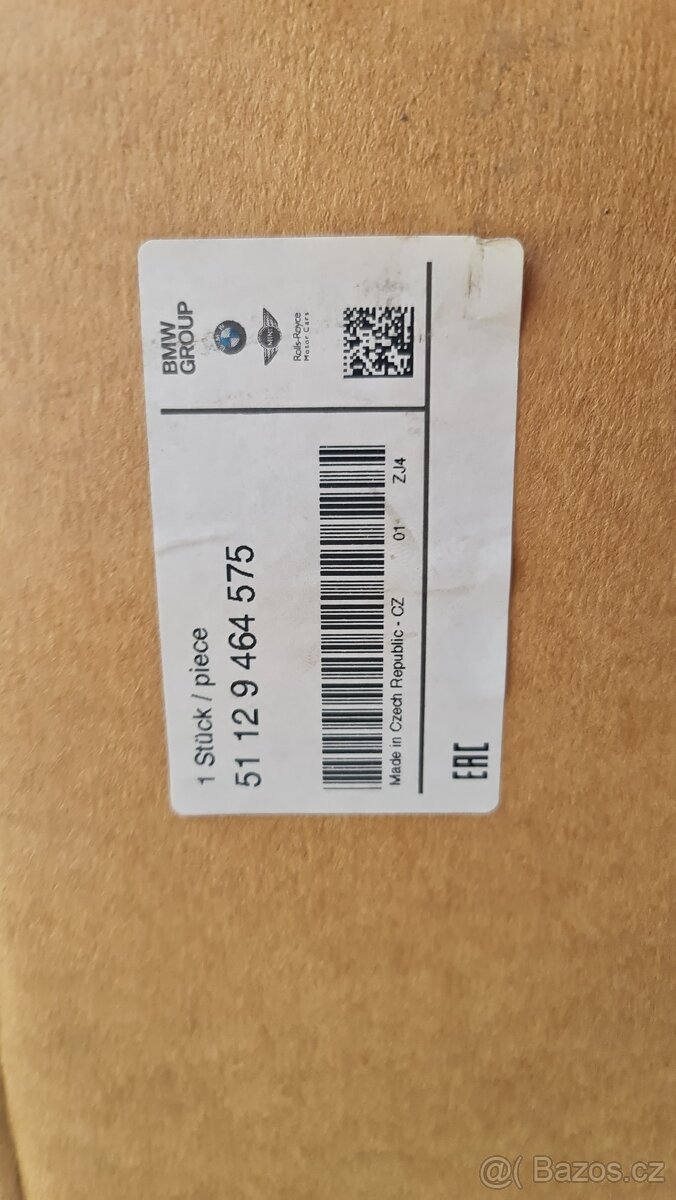 zadní nárazník BMW 116d nebo 118i F40 - 3