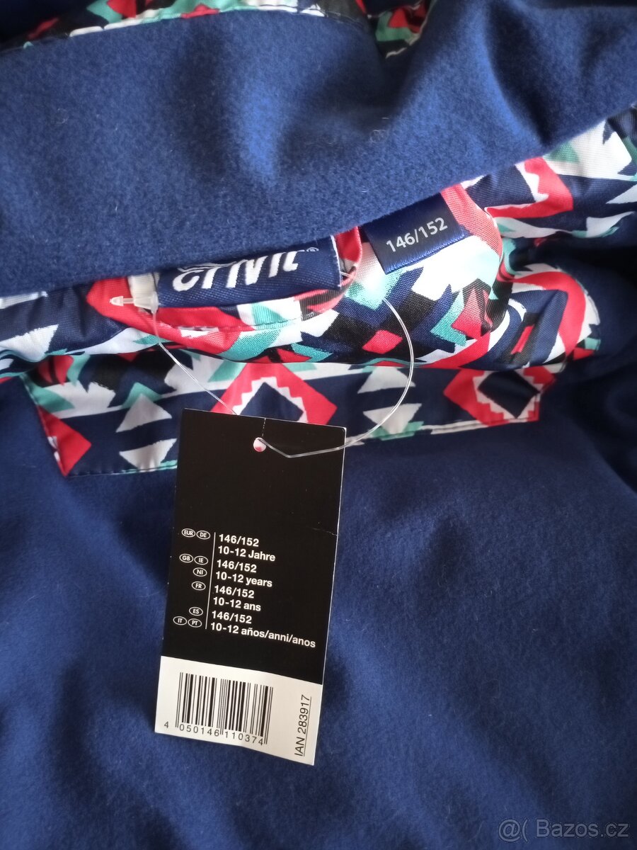 Dívčí zimní lyžařská bunda vel. 146-152 - nová - 3