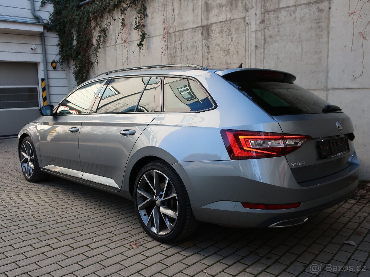 SUPERB SPORTLINE 4X4 2.0Tdi-190ps/2018/ACC/LANE/CANTON/TAŽNÉ - 3